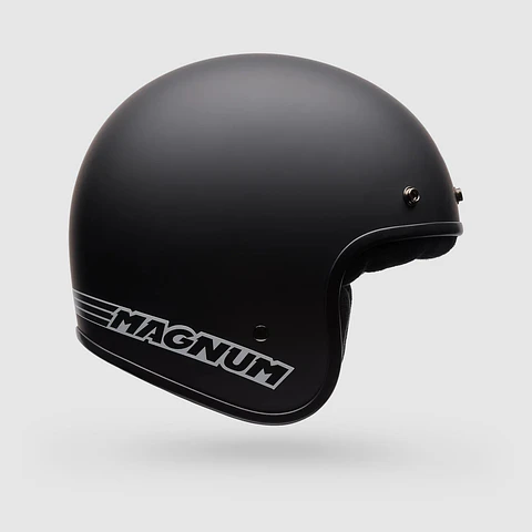 Casco Moto Calle Magnum Solid Solid Negro Mate Bell