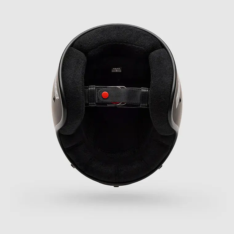 Casco Moto Calle Magnum Solid Solid Negro Mate Bell 4