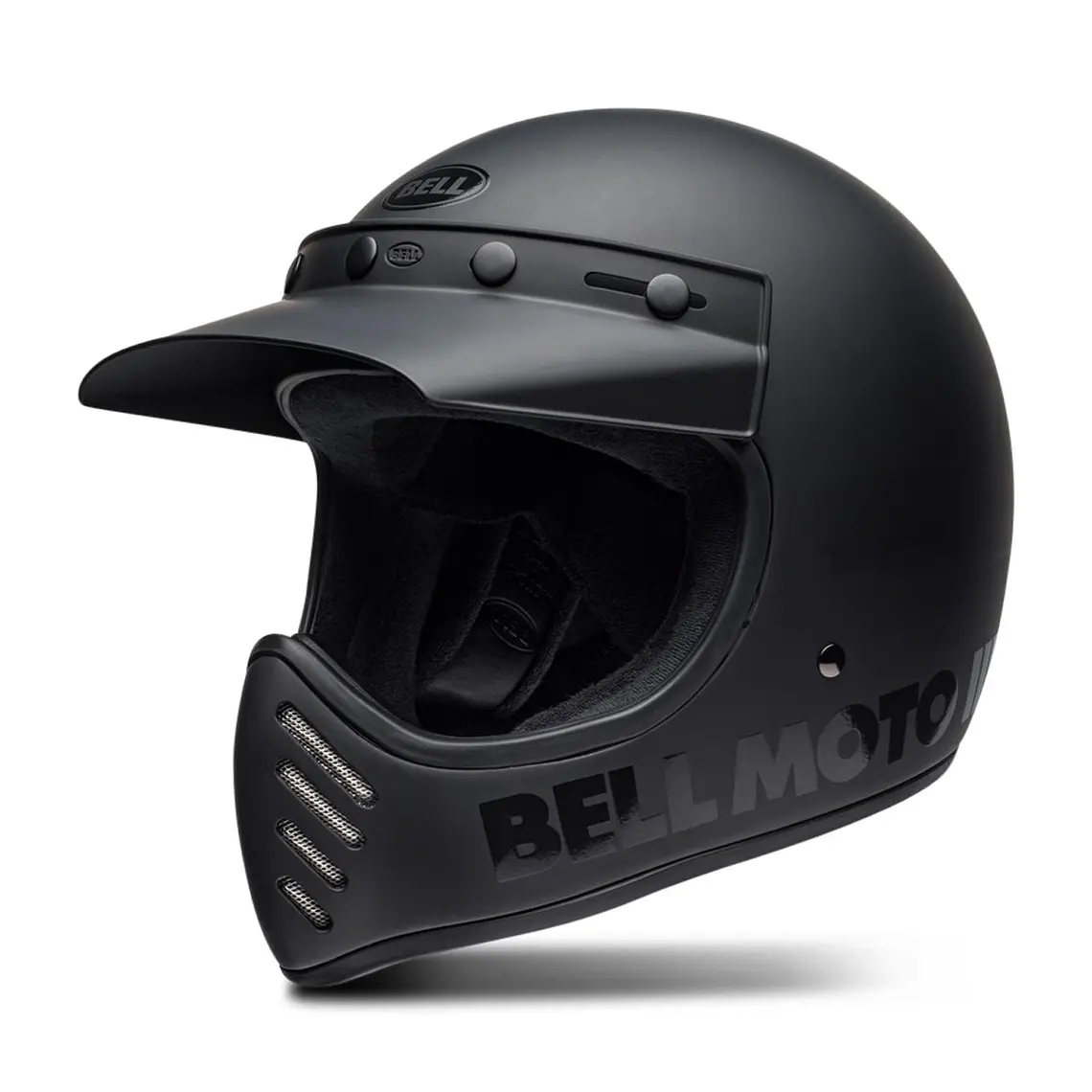 Casco Moto Calle Moto-3 Classic Negro Certificado QR Bell 1