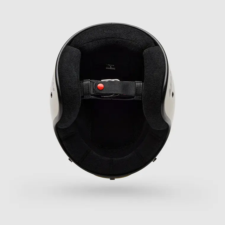 Casco Moto Calle Magnum Solid Blanco Bell 7