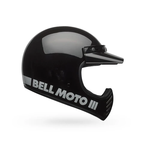 Casco Moto Calle Moto-3 Negro Bell