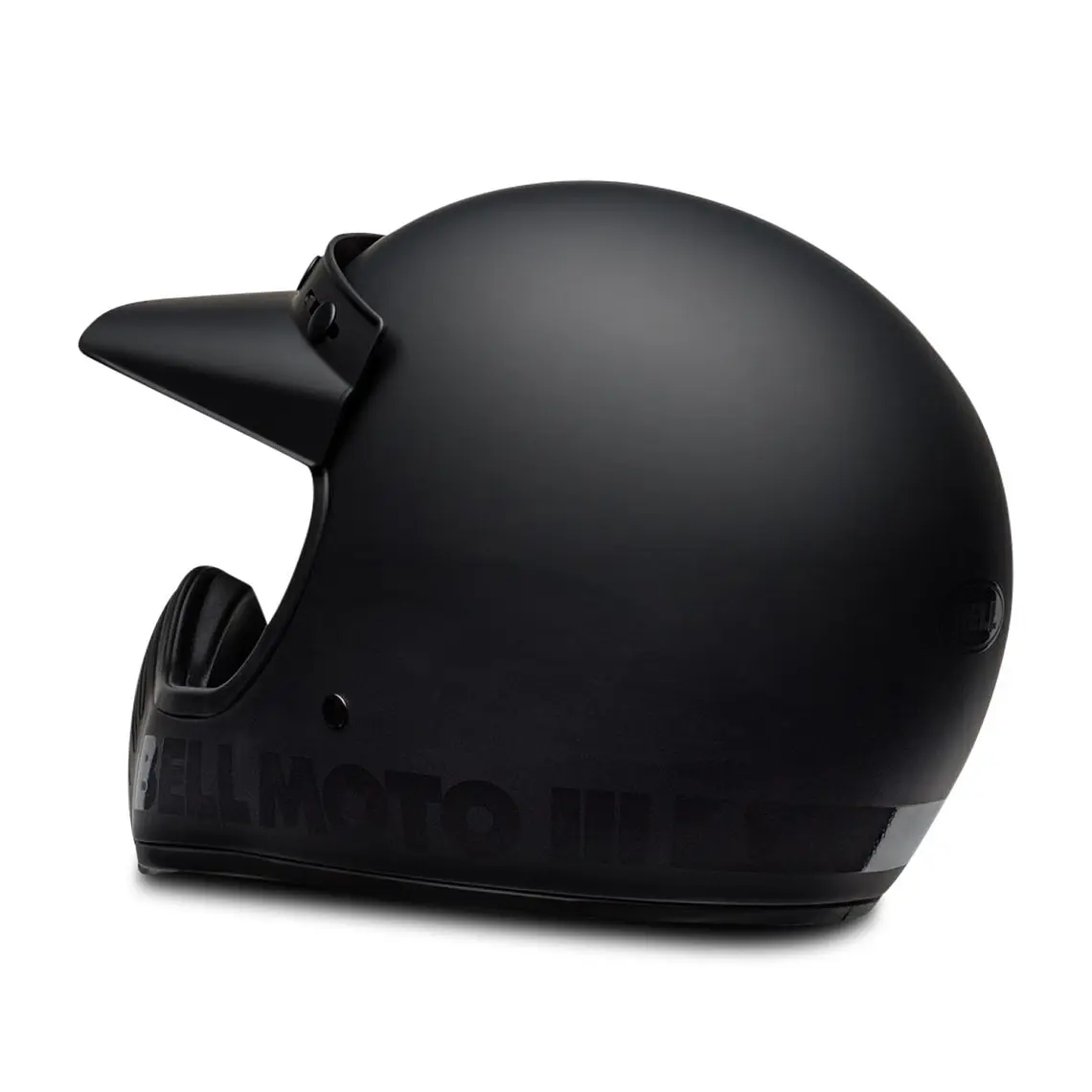 Casco Moto Calle Moto-3 Classic Negro Certificado QR Bell 3