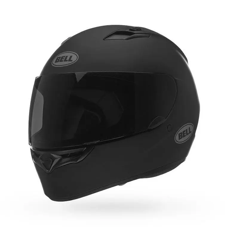 Casco Moto Calle Qualifier Certificado QR Negro Mate Bell 1