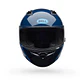 Casco Moto Calle Qualifier Chasm Azul Certificado QR Bell - Miniatura 2