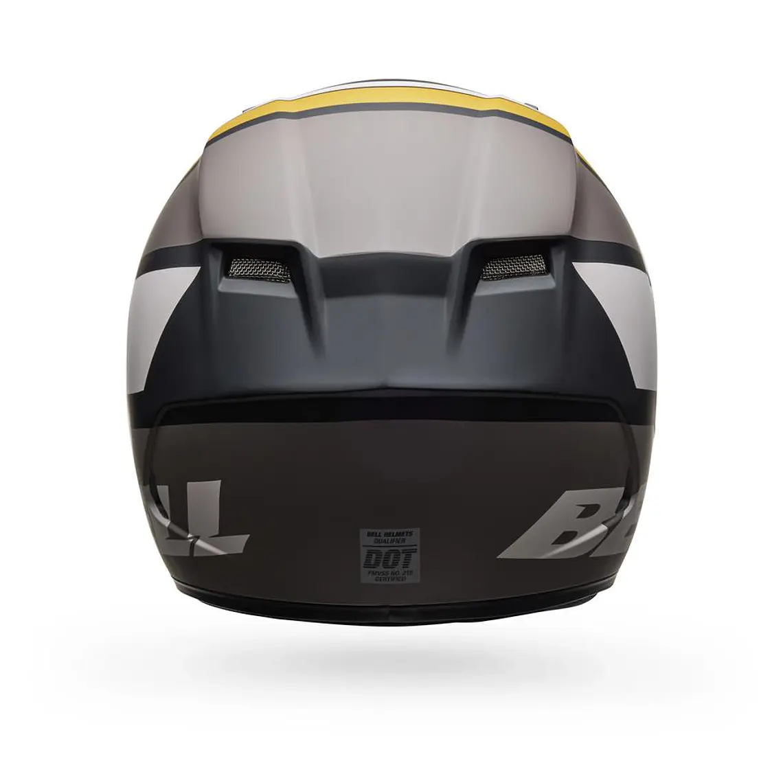 Casco Moto Calle Qualifier Chasm Negro Dorado Certificado QR Bell 2