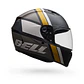Casco Moto Calle Qualifier Chasm Negro Dorado Certificado QR Bell - Miniatura 3