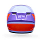 Casco Moto Calle Qualifier Chasm Morado Certificado QR Bell - Miniatura 4