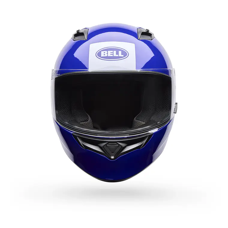 Casco Moto Calle Qualifier Clip Certificado QR Azul Bell 3