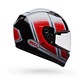 Casco Moto Calle Qualifier Grid Blanco/Rojo Bell - Miniatura 2