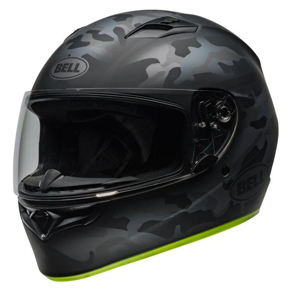 Casco Moto Calle Qualifier Stealth Mate Camo Certificado QR Bell 1