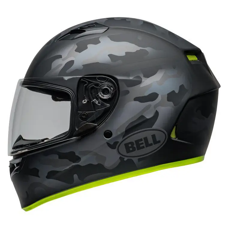 Casco Moto Calle Qualifier Stealth Mate Camo Certificado QR Bell 3