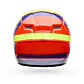 Casco Moto Calle Qualifier Vibe Naranjo Certificado QR Bell - Miniatura 4