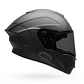 Casco Moto Calle Race Star DLX Flex Negro Mate Certificado QR Bell - Miniatura 1