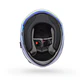 Casco Moto Calle Qualifier Vibe Azul/Blanco Certificado QR Bell - Miniatura 5