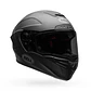 Casco Moto Calle Race Star DLX Flex Negro Mate Certificado QR Bell - Miniatura 2