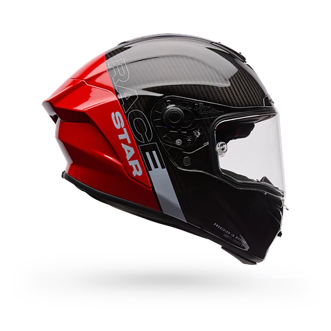 Casco Moto Calle Race Star DLX Flex Strike Rojo/Negro Bell