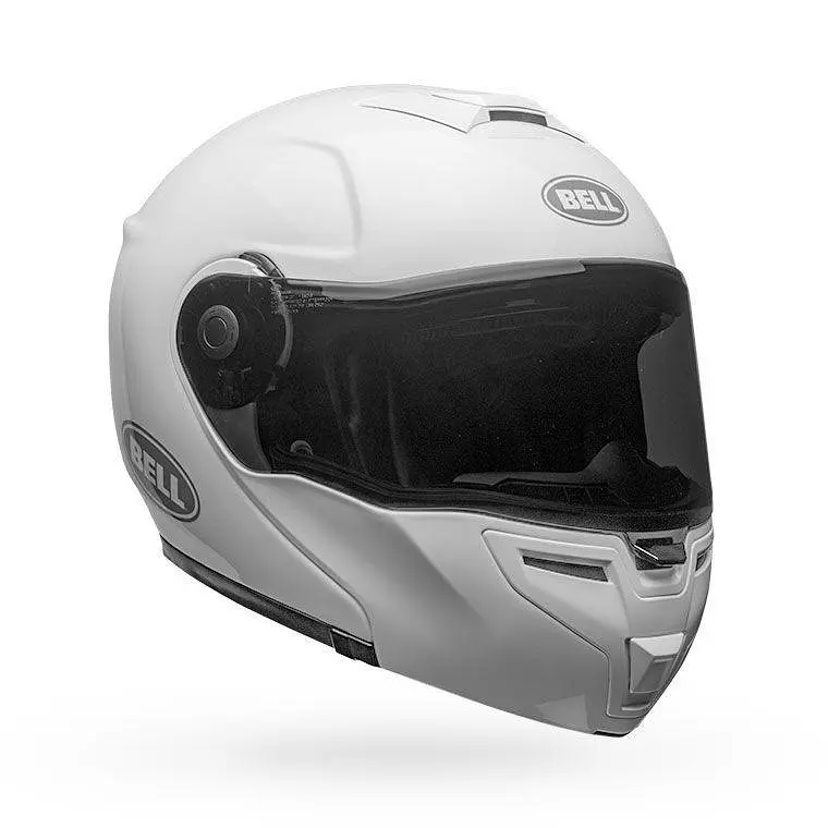 Casco Moto Calle SRT Modular Abatible Solid Blanco Bell 3