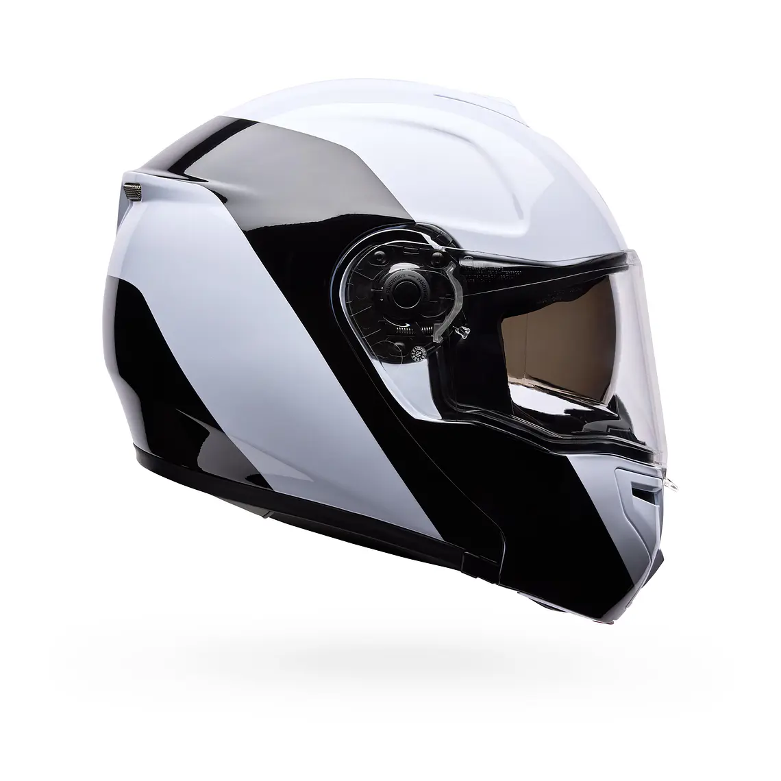 Casco Moto Calle SRT Modular Abatible Flow Blanco/Negro Bell 2