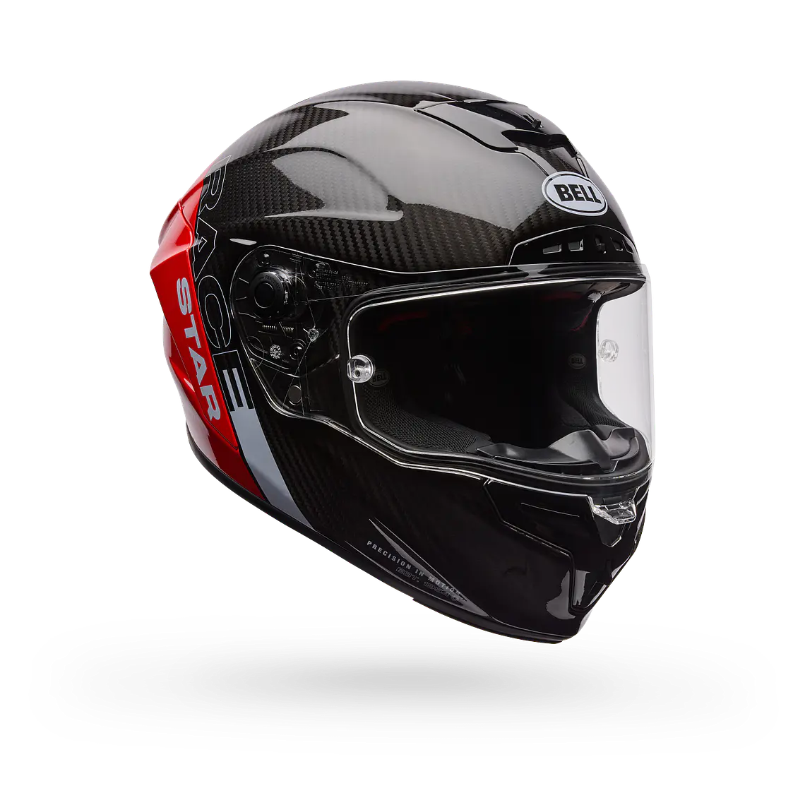 Casco Moto Calle Race Star DLX Flex Strike Rojo/Negro Bell 2