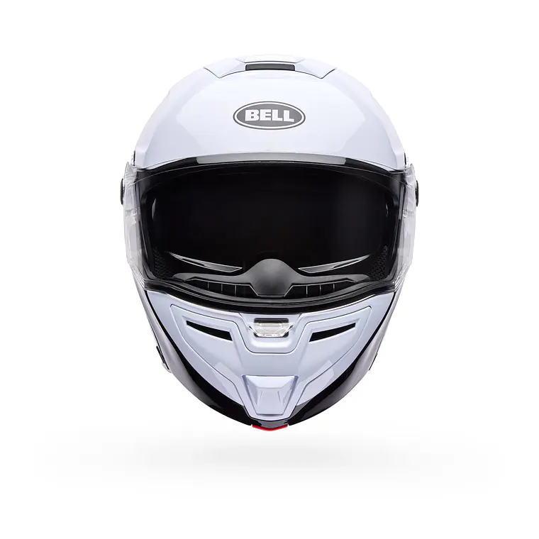 Casco Moto Calle SRT Modular Abatible Flow Blanco/Negro Bell 3