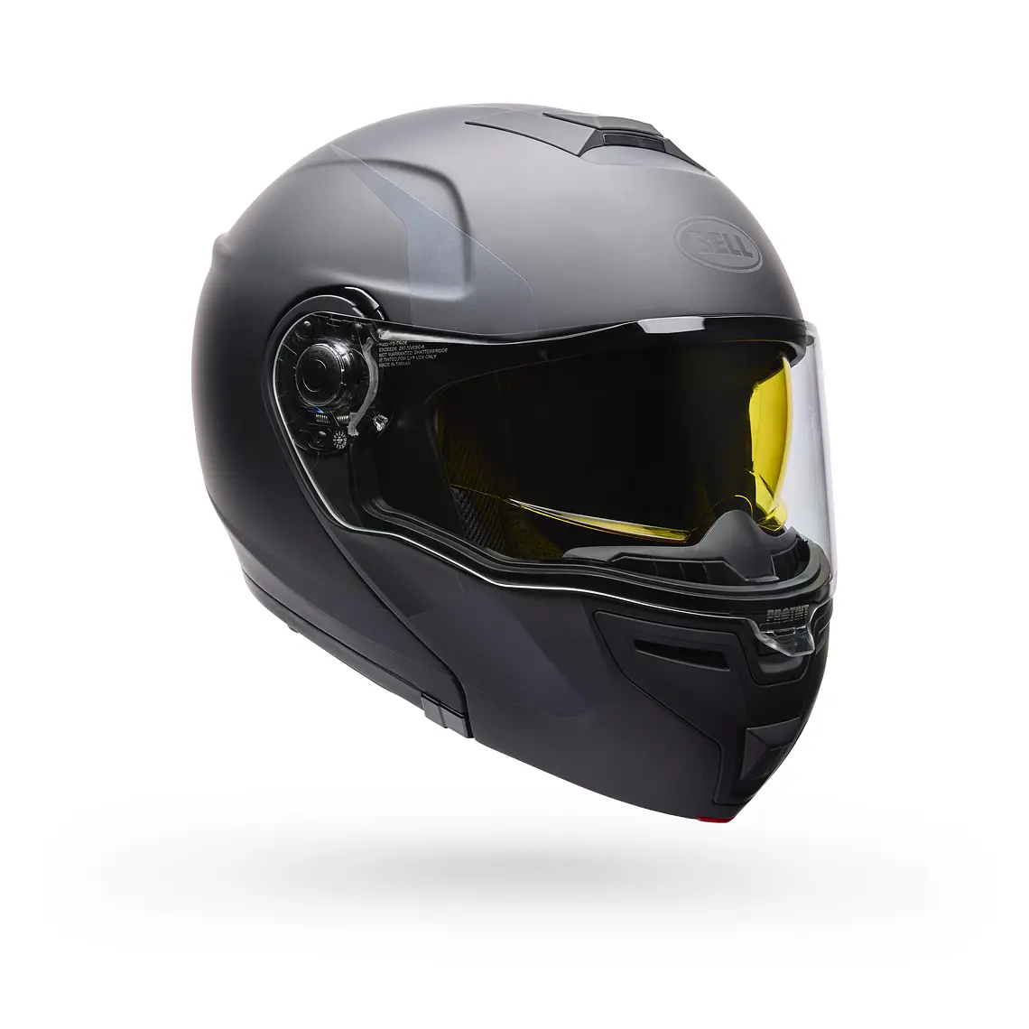 Casco Moto Calle SRT Modular Abatible The Good Ride Negro/Azul Certificado QR Bell 3
