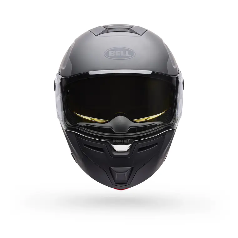 Casco Moto Calle SRT Modular Abatible The Good Ride Negro/Azul Certificado QR Bell 4