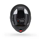 Casco Moto Calle SRT Modular Abatible The Good Ride Negro/Azul Certificado QR Bell - Miniatura 5