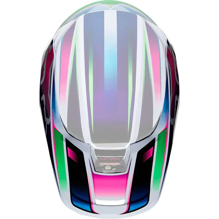 Visera Moto Niño V1 Gama Multicolor Fox 2