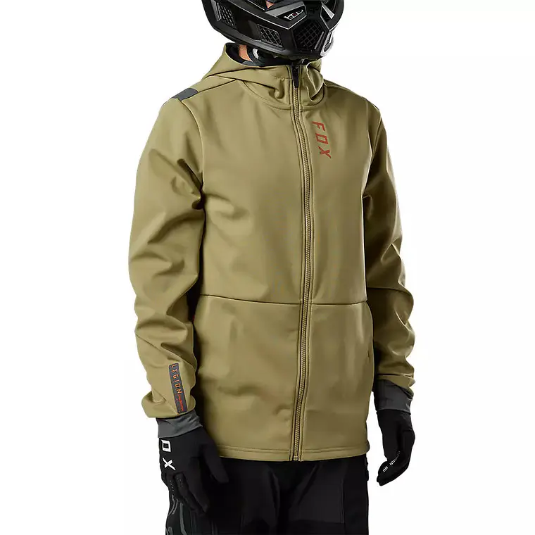 Chaqueta Moto Defend Drive Windblock Zip Cafe Fox 2