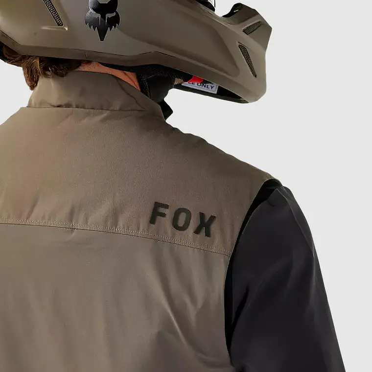 Chaqueta Moto Cortavientos Ranger Off Road Sin Mangas Cafe Fox 8