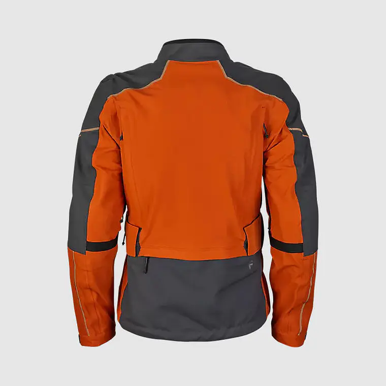 Chaqueta Moto Defend GORE-TEX ADV Impermeable Naranjo Fox 2