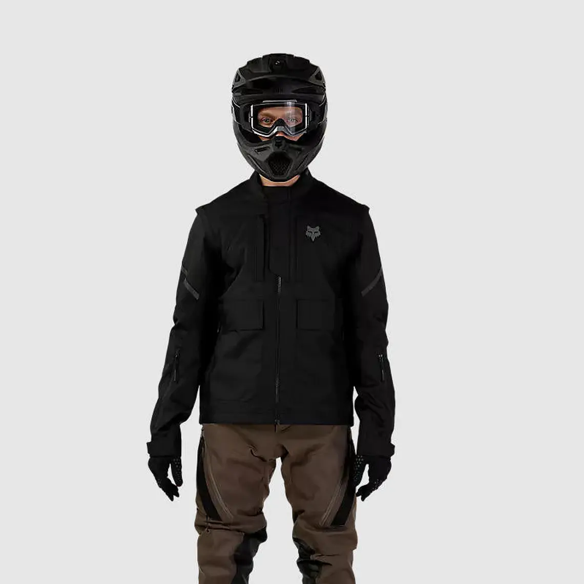 Chaqueta Moto Defend Off Road Negro Fox 3