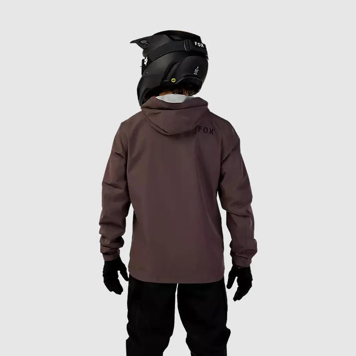 Chaqueta Moto Impermeable Offroad Morado Fox 4