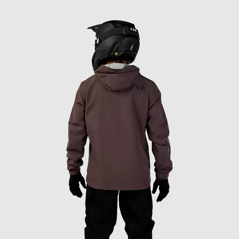 Chaqueta Moto Impermeable Offroad Morado Fox 4
