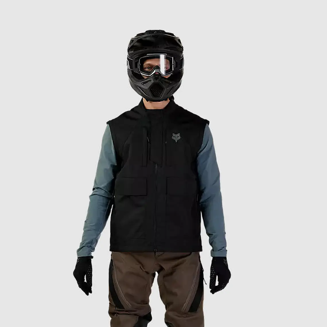 Chaqueta Moto Defend Off Road Negro Fox 9