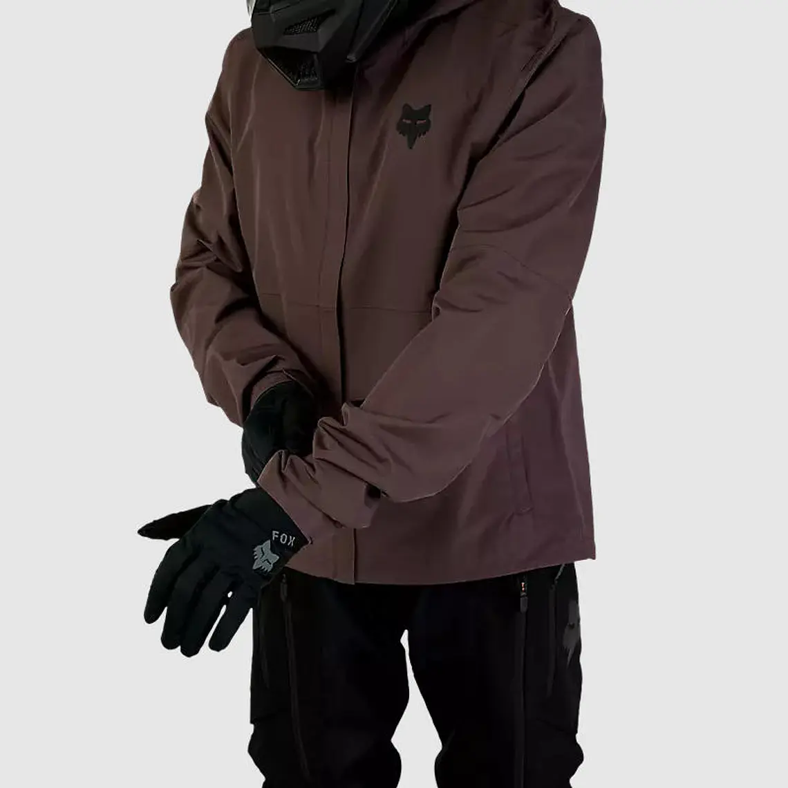 Chaqueta Moto Impermeable Offroad Morado Fox 6