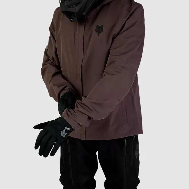 Chaqueta Moto Impermeable Offroad Morado Fox 6