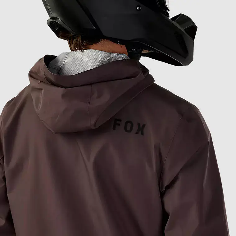 Chaqueta Moto Impermeable Offroad Morado Fox 9