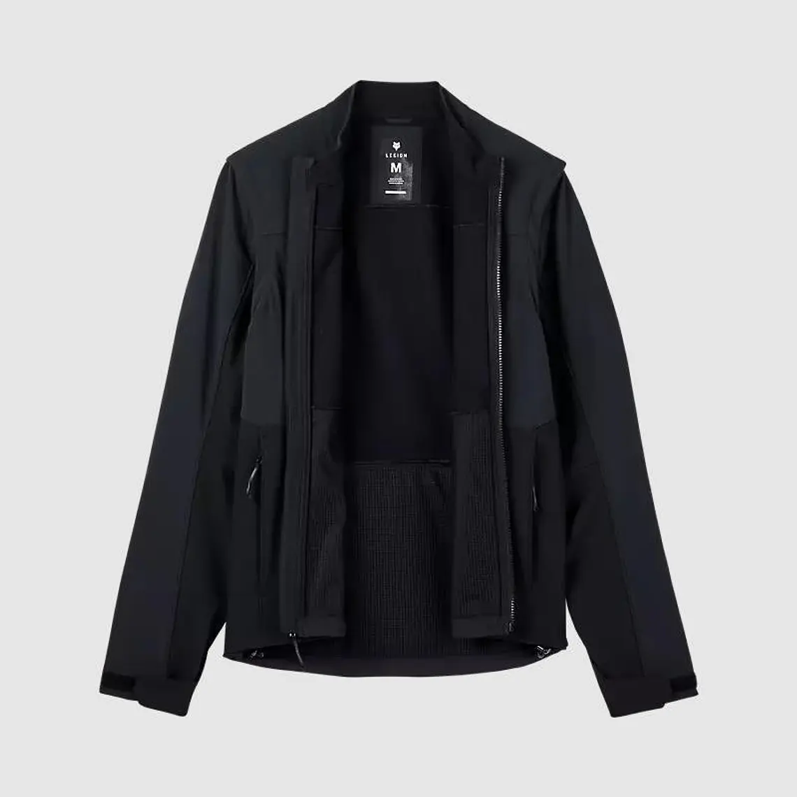 Chaqueta Moto Ranger Offroad Softshell Negro Fox 3