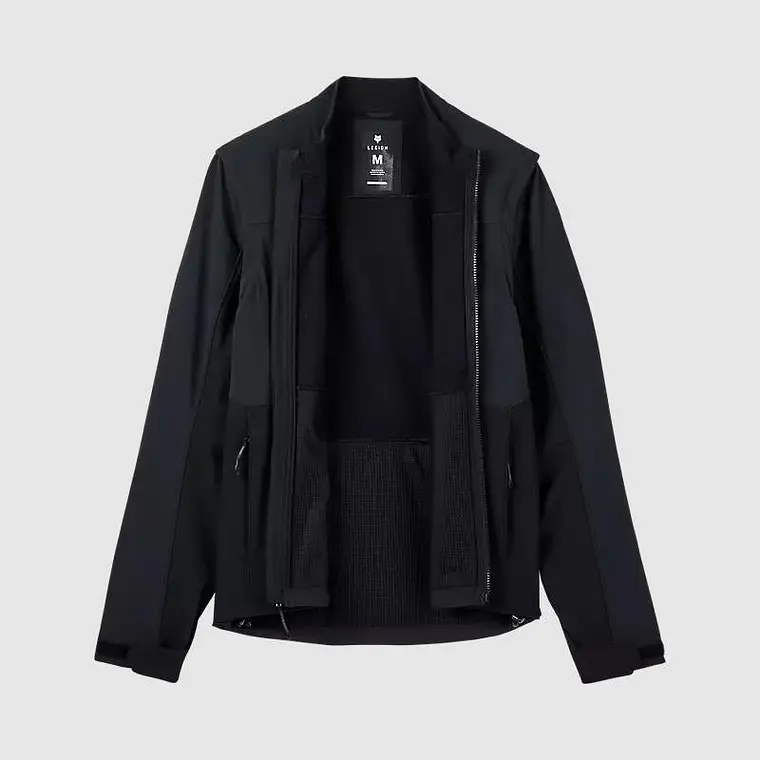 Chaqueta Moto Ranger Offroad Softshell Negro Fox 3