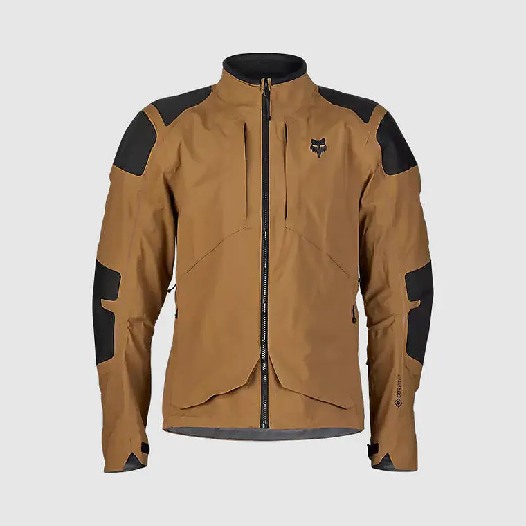 Chaqueta Moto Recon GORE-TEX ADV Impermeable Cafe Fox 1