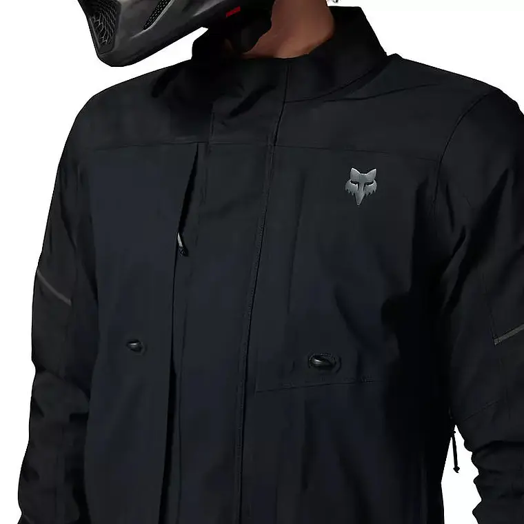 Chaqueta Moto Ranger GORE-TEX ADV Impermeable Negro Fox 7