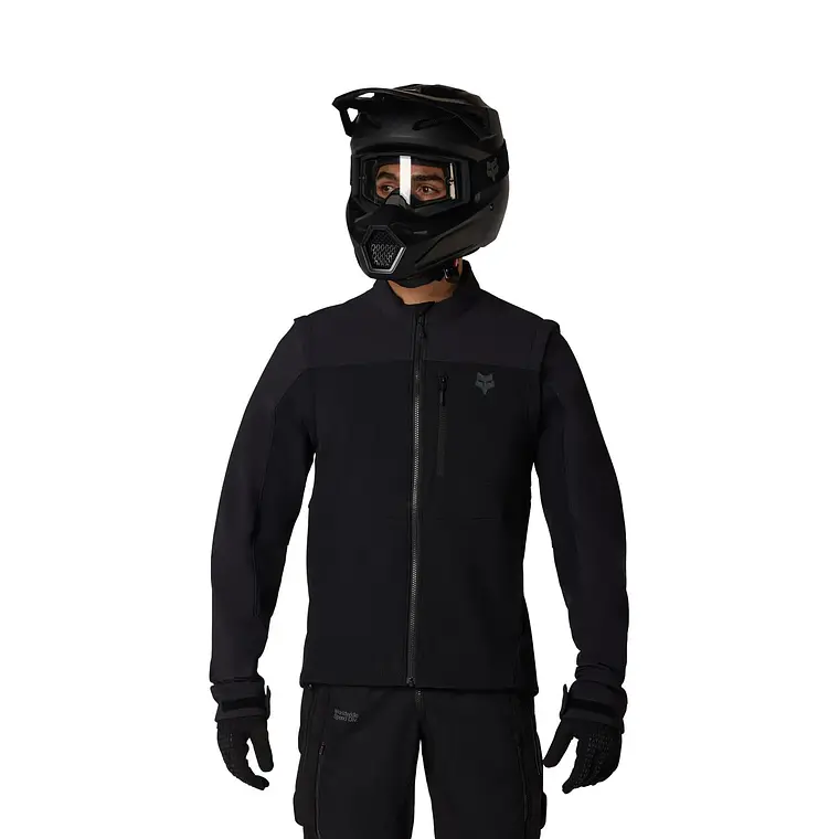 Chaqueta Moto Ranger Softshell Off-Road Negro Fox 4