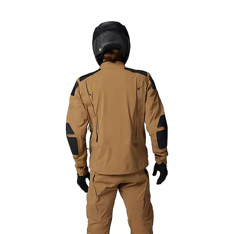 Chaqueta Moto Recon GORE-TEX ADV Impermeable Cafe Fox 4