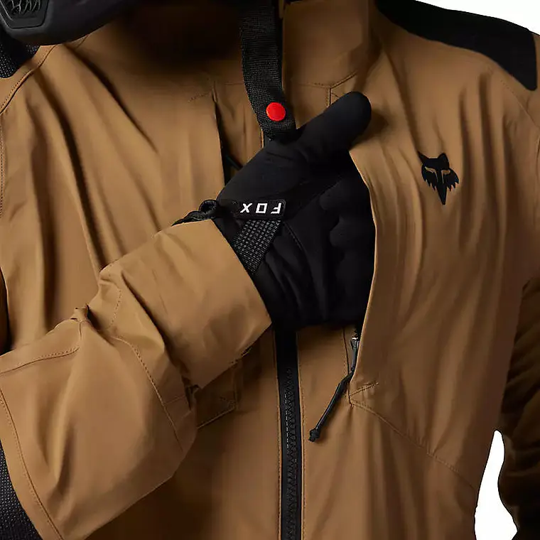 Chaqueta Moto Recon GORE-TEX ADV Impermeable Cafe Fox 6