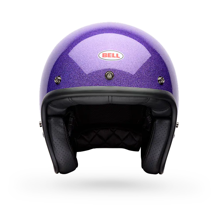 Casco Moto Calle TS Custom 500 Flake Morado Bell 3