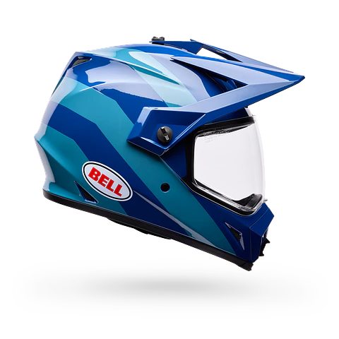 Casco Moto Calle TS MX-9 ADV Motion Azul Bell