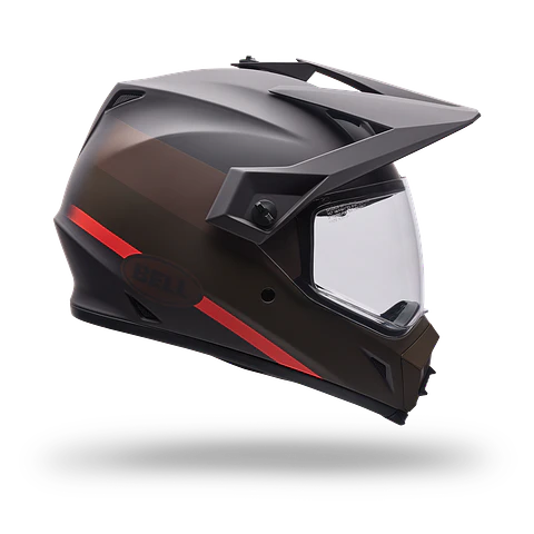 Casco Moto Calle TS MX-9 ADV Trail Café Bell