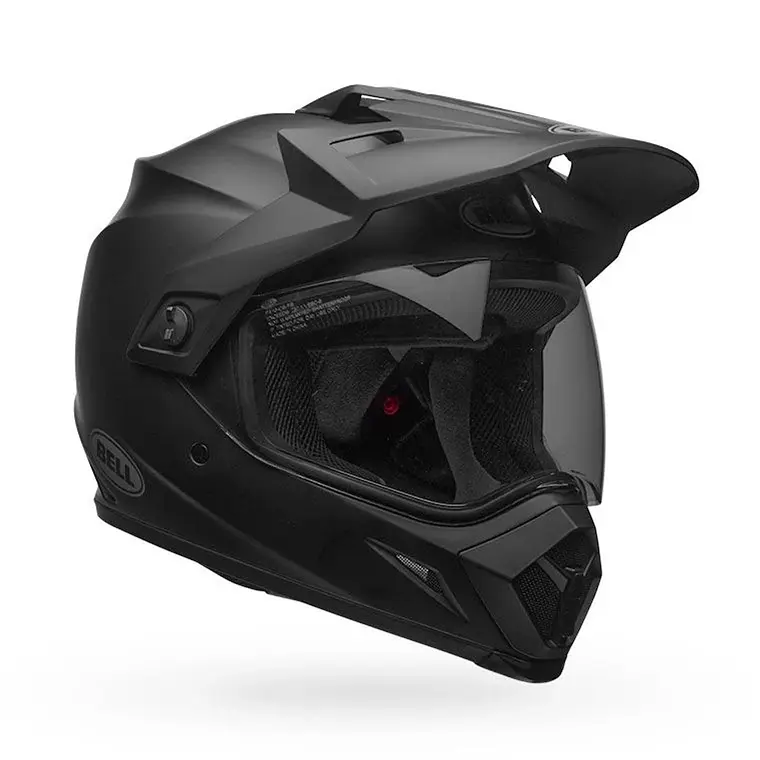Casco Moto Calle TS MX-9 ADV Solid Negro Bell 2