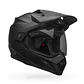 Casco Moto Calle TS MX-9 ADV Solid Negro Bell - Miniatura 2